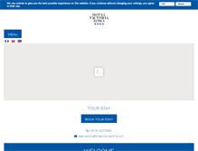 Tablet Screenshot of hotelvictoriaroma.com